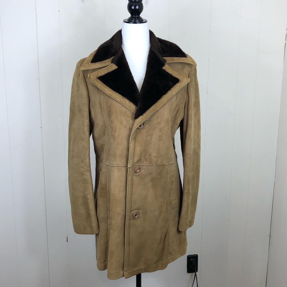 Vintage Sheepskin Jacket Sz M‎